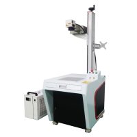 15W 400*400mm UV Laser Marking Machine for marking plastic metal wood leather glass