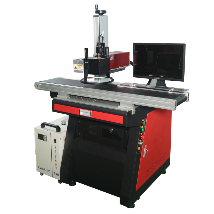 UV Laser Marking Machine with Automatic CCD Visual Positioning System